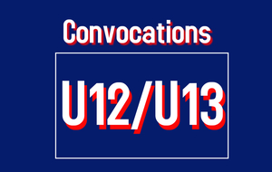 Convocation U12 / U13